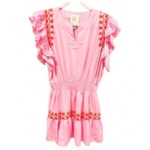 Emily McCarthy Embroidered Dress